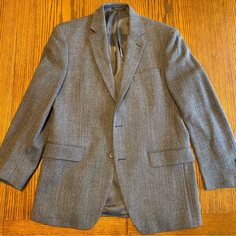 Ralph Lauren herringbone blazer